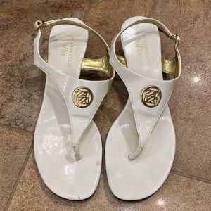 Anne Klein Low Wedge Sandal